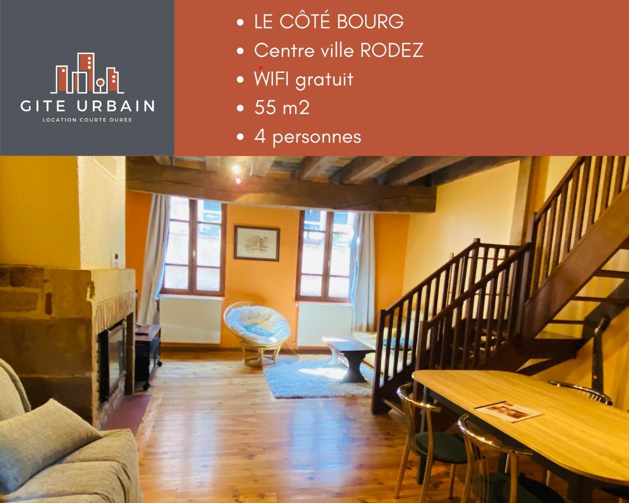 Gite Urbain - Cote Bourg Rodez Kültér fotó
